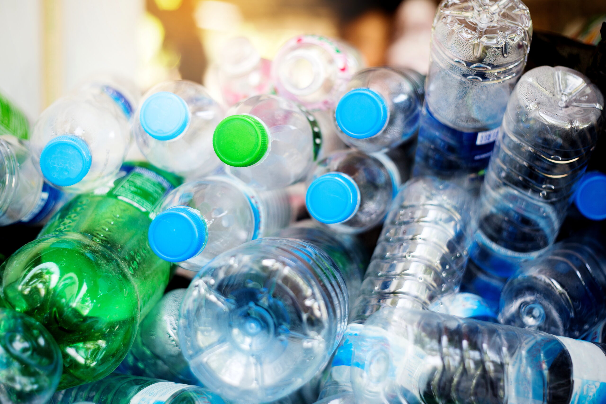 PET plastic bottles