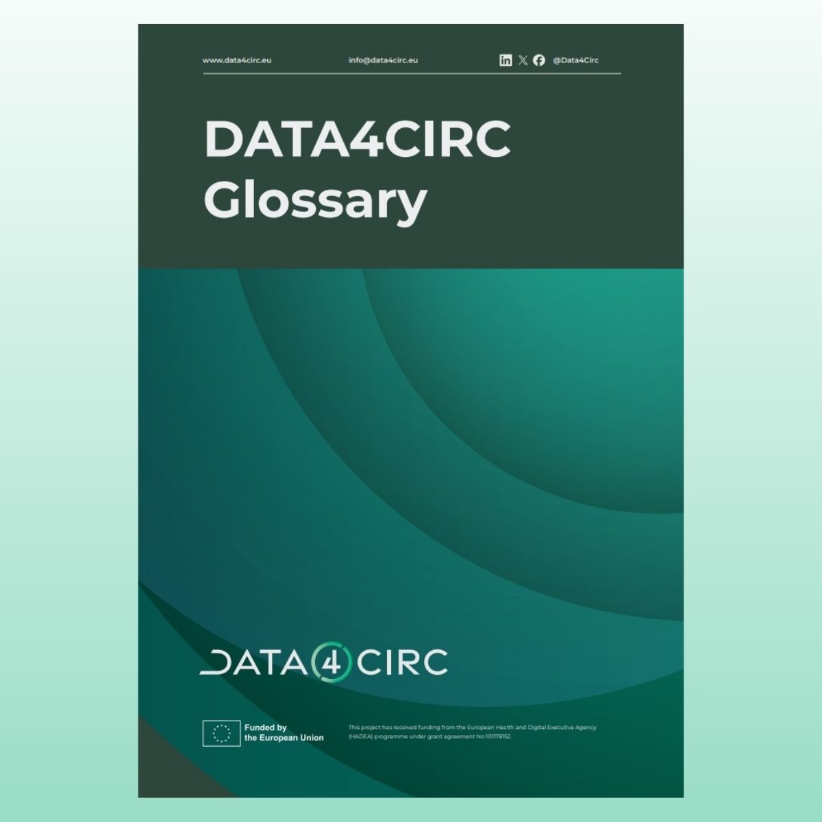 Póster DATA4CIRC